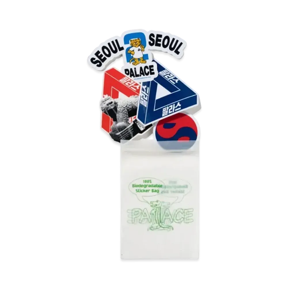 PALACE Seoul 2 Seoul Sticker Pack "Multi"