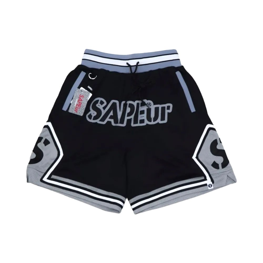 SAPEur Basket Shorts "Black"