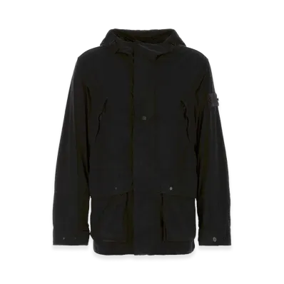 Stone Island badge Ghost Jacket "Black"