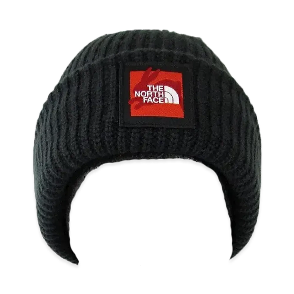 The North Face Salty Dog Beanie Short "TNF Black/Fiery Red/CNY Patch"