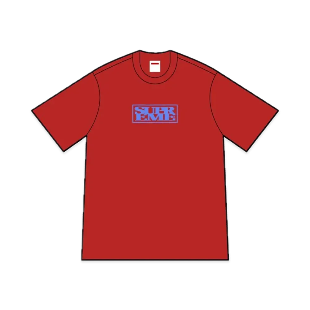 シュプリーム コネクト Tシャツ "レッド"