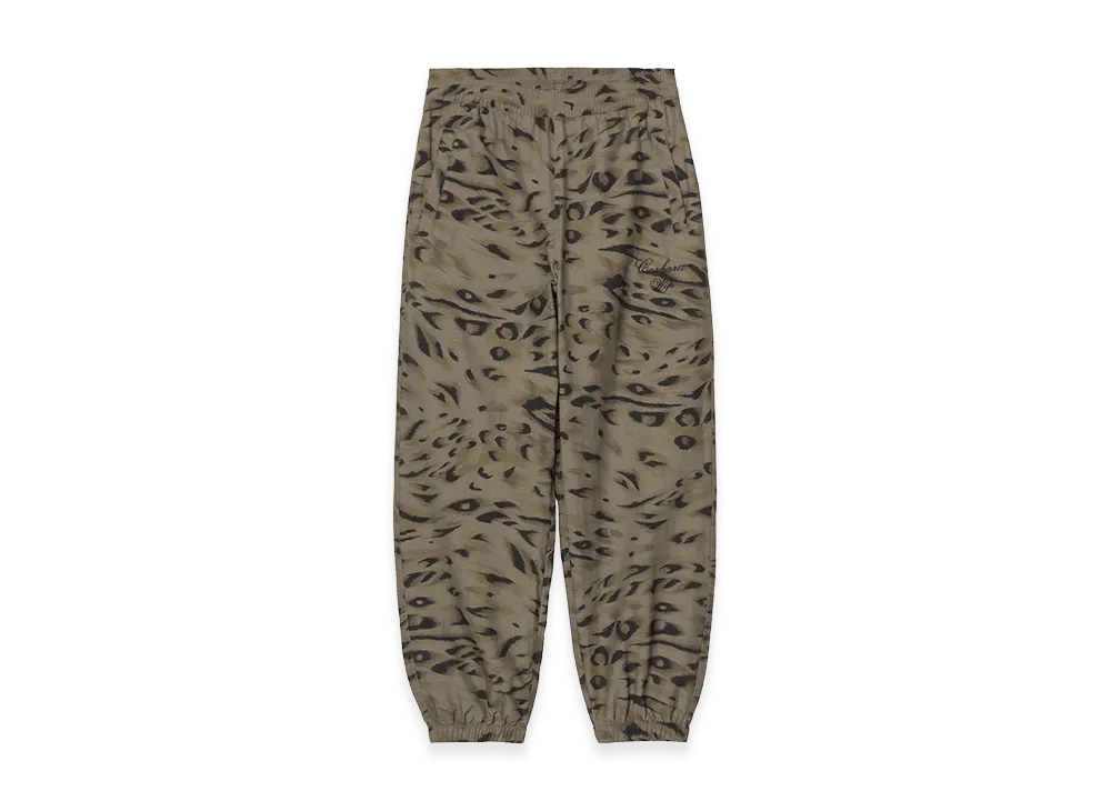 Carhartt WIP Women's Travon Pant "Duck Feather Print/Cypress/Black"