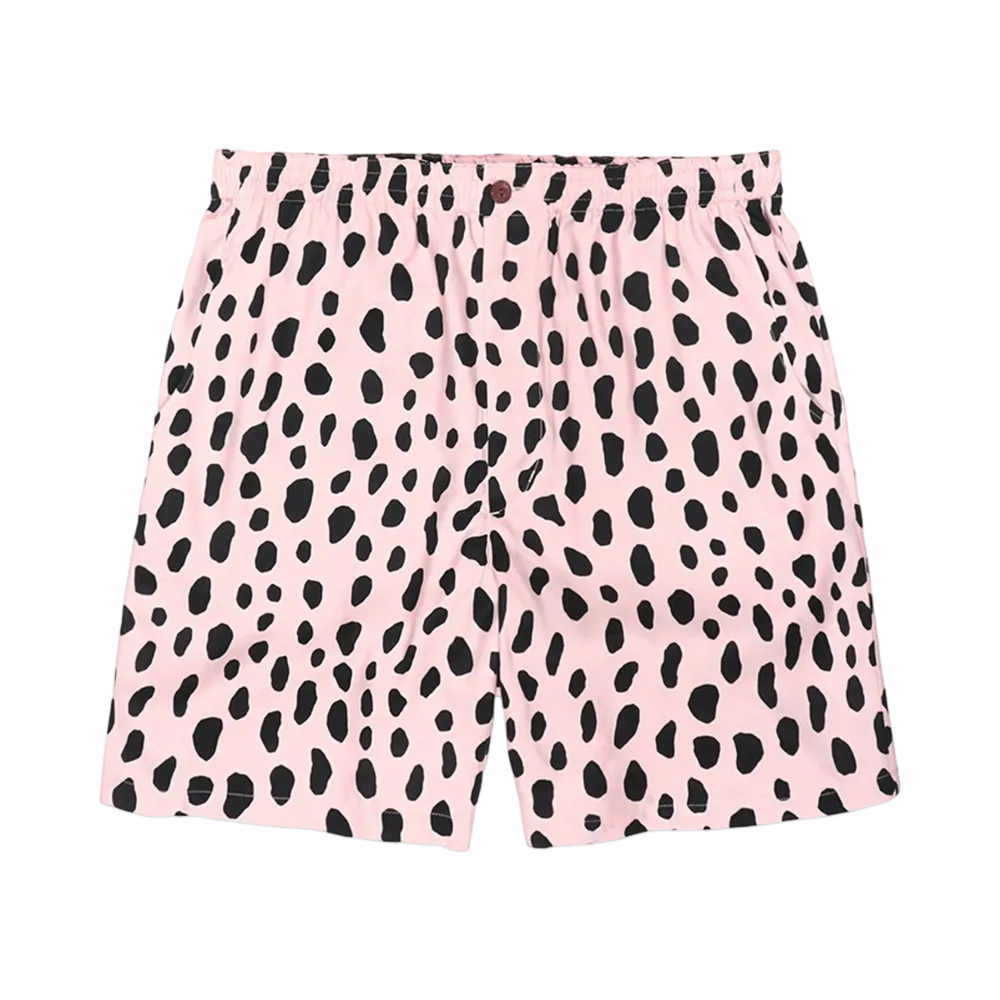 WACKO MARIA Leopard Hawaiian Shorts "Pink"