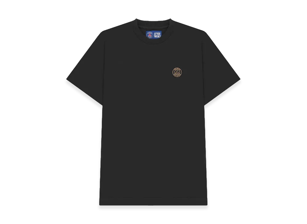 Nike x Paris Saint Germain EMB & Big Print Logo T-Shirt "Black"