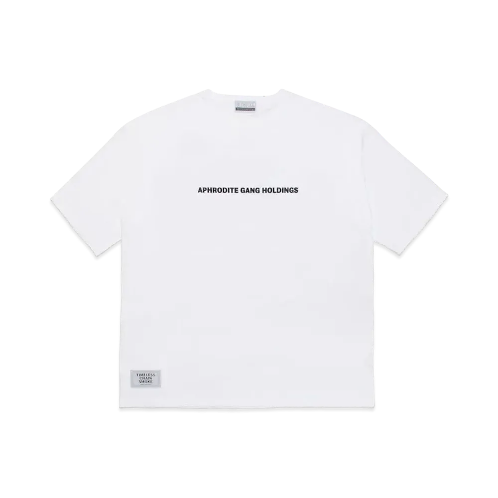 APHRODITEGANG Bud Spool Front AGH Back TCS Print S/S Tee "White"