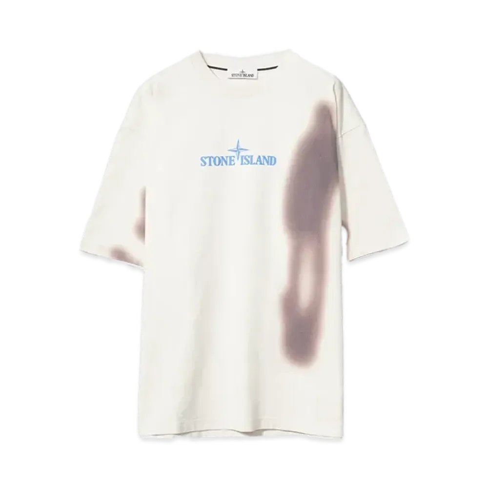 STONE ISLAND SS T-SHIRT "IVORY"