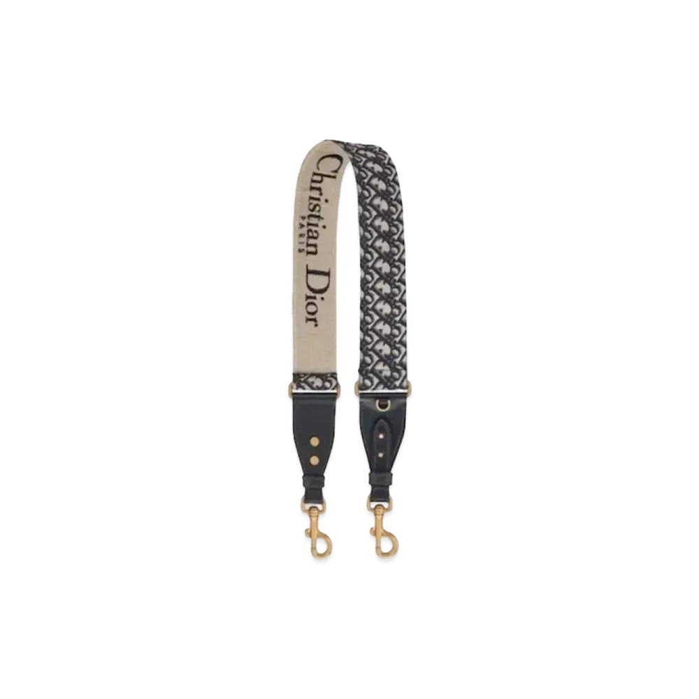 Dior Shoulder Strap With Ring "Blue"
