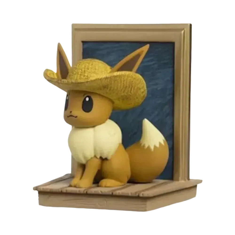 Pokemon Center / Van Gogh Museum -Pokemon- Eevee Figure