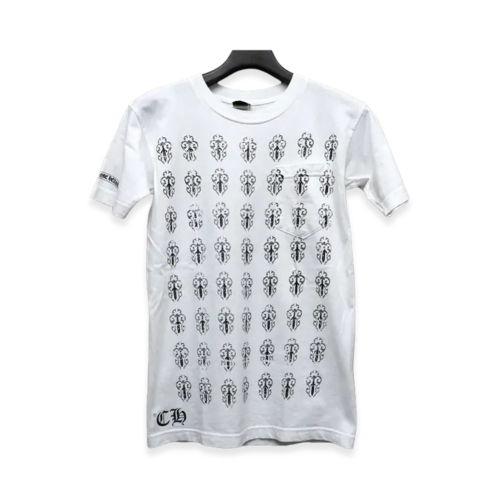 Chrome Hearts Vine Dagger Print Sweatpants T-Shirt "White"