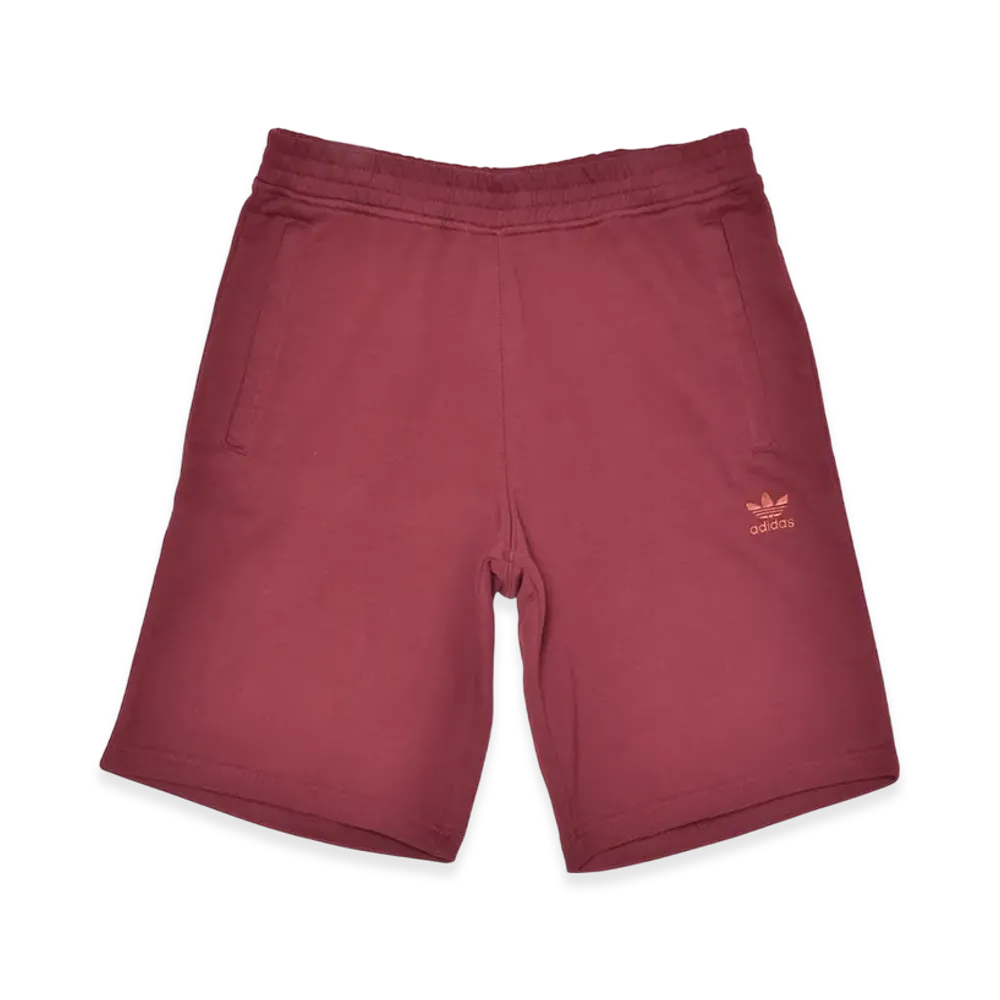 adidas Essential Trefoil Shorts "Shadow Red"