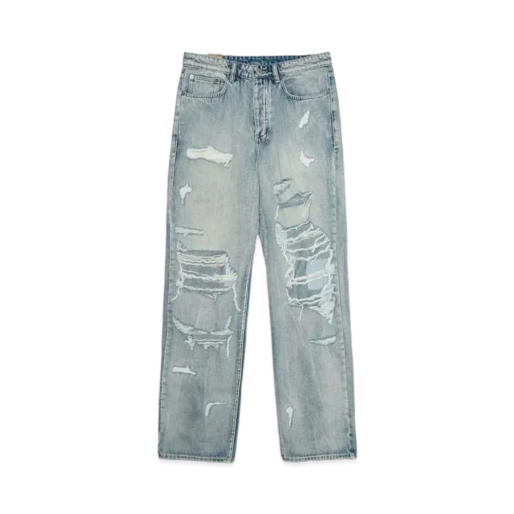 KSUBI Anti K Punk Blue Shred "Denim"