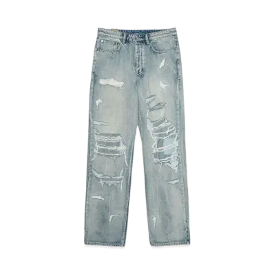 KSUBI Anti K Punk Blue Shred "Denim"