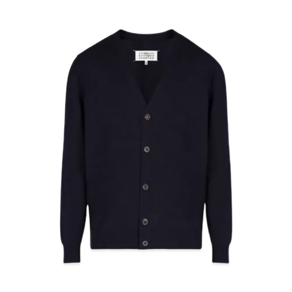 Maison Margiela Cashmere Cardigan "Navy"