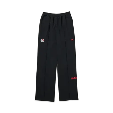 NEW ERA x HELLO KITTY Women's Sweat Straight Pants New Era Face "Black"