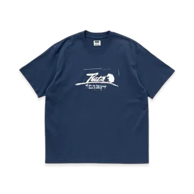 RATS Script Logo Way Of Life Tee "Navy"