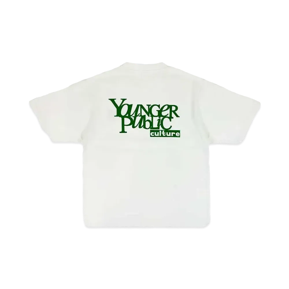 Public Culture x Younger Song Universal Logo Tee "WHITE"