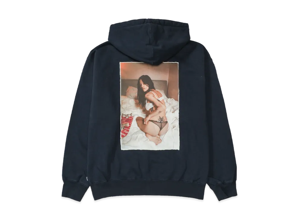 Supreme x Larry Clark Zip Up Hooded Sweatshirt "Navy"