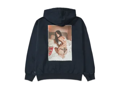 Supreme x Larry Clark Zip Up Hooded Sweatshirt "Navy"