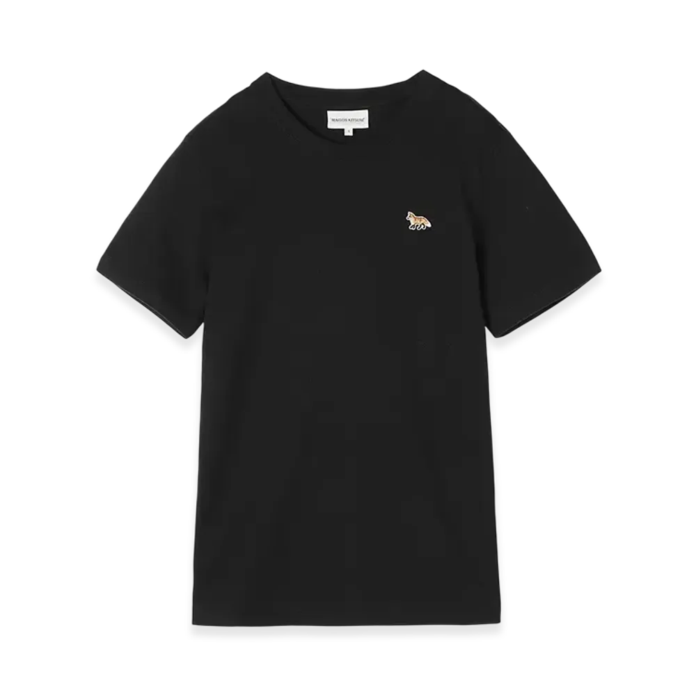 Maison Kitsune Baby Fox Patch Regular T-Shirt "Black"