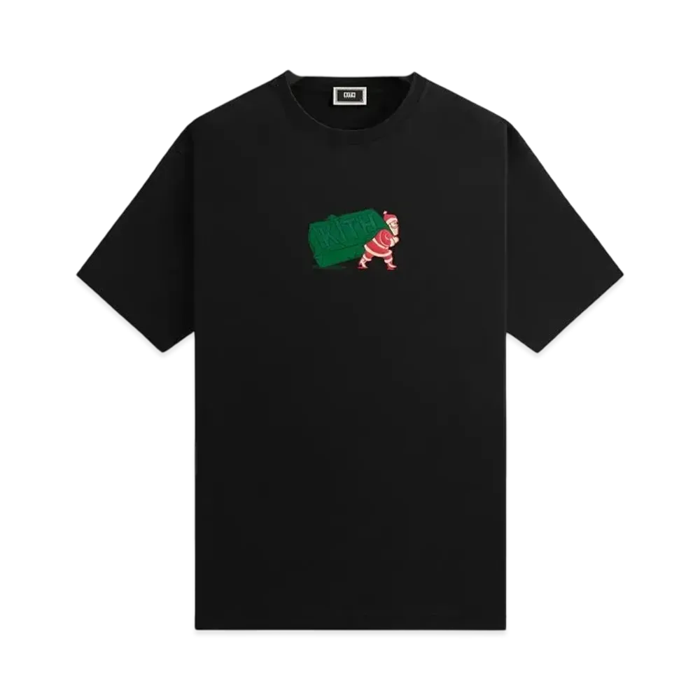 Kith Kithmas Comic Santa Tee "Black"