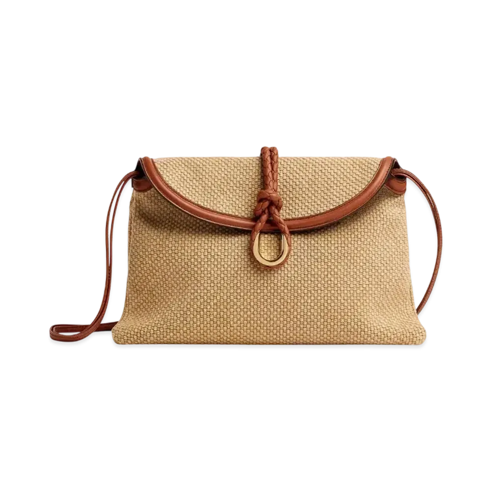 Bottega Veneta Liberta "Cane Sugar/Light Wood/Fondant"