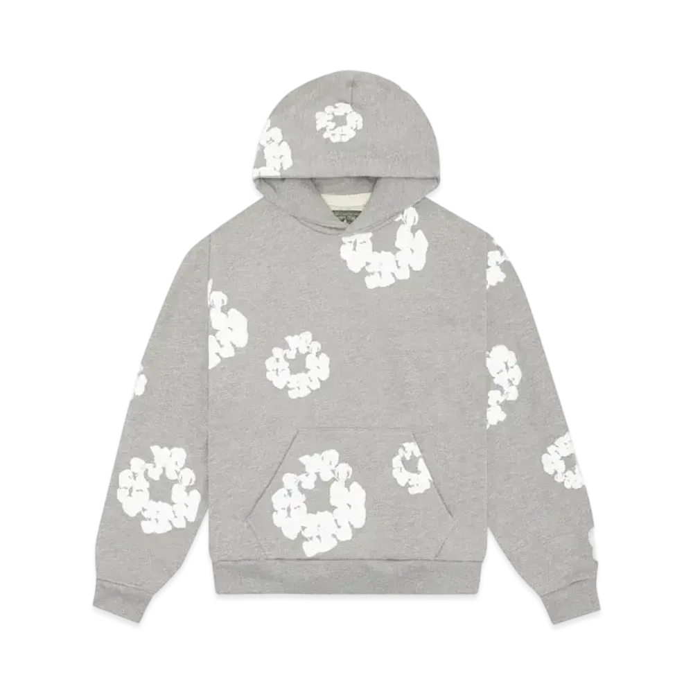 DENIM TEARS The Cotton Wreath Sweatshirt "Grey"