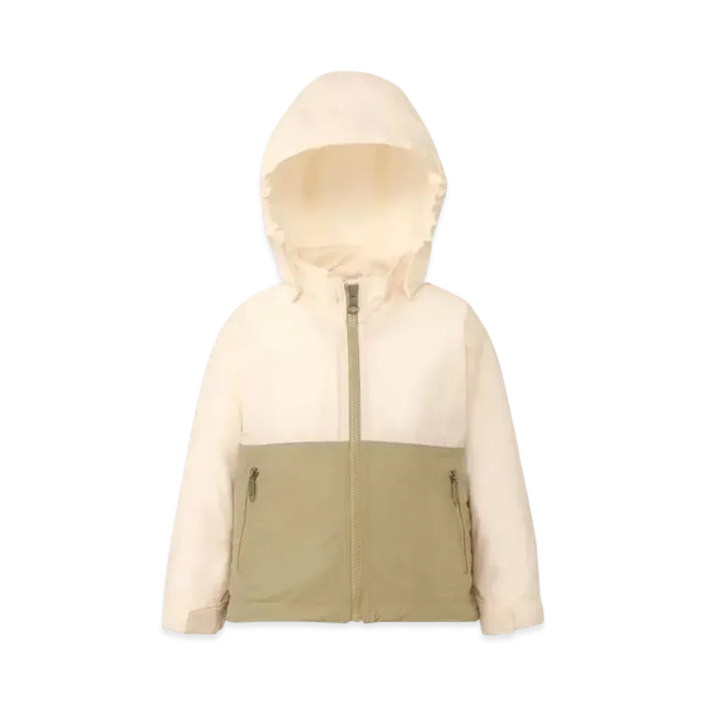 The North Face Baby Compact Jacket "White Dune/Classic Khaki"