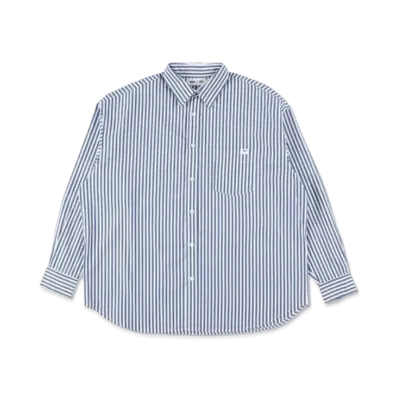WIND AND SEA Stripe Shirt "Blue"