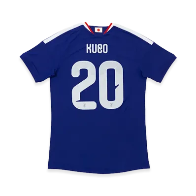 adidas Soccer Japan 2026 Home Authentic Jersey #20 Takefusa Kubo "Japan Blue/Ash Blue"