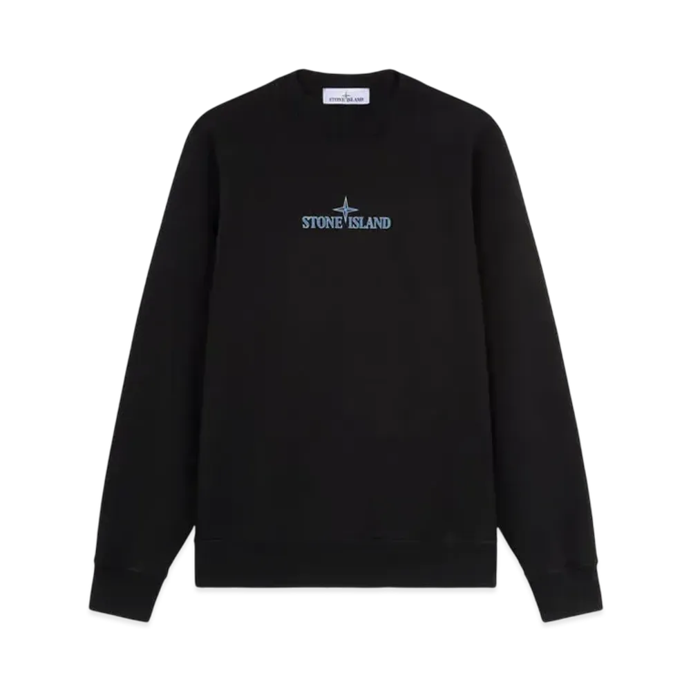 Stone Island 66182 Cotton Fleece "Black"