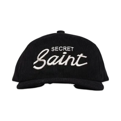 SAINT Mxxxxxx Corduroy Cap "Black"