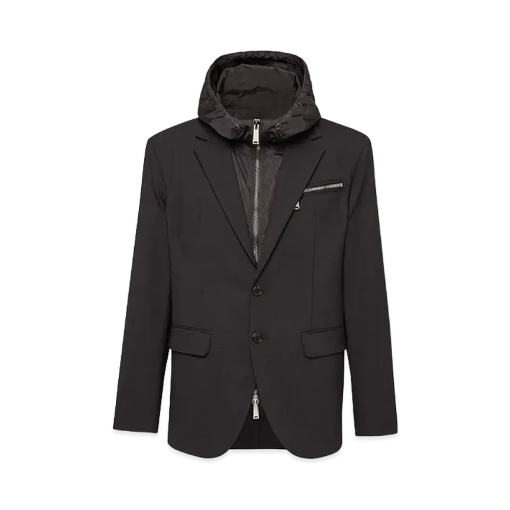 Dsquared2 Hooded Urban Blazer "Black"
