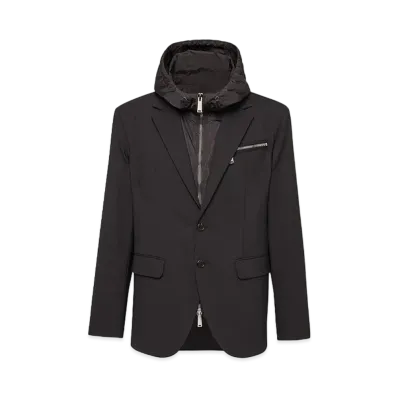 Dsquared2 Hooded Urban Blazer "Black"