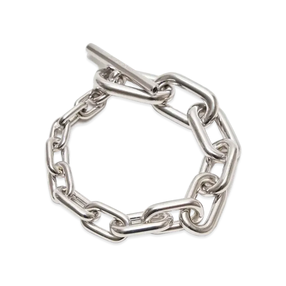 UNDERCOVER Brass Chain Bracelet "Silver"