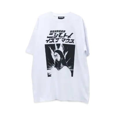 NISHIMOTO IS THE MOUTH COMIC S/S TEE "WHITE"