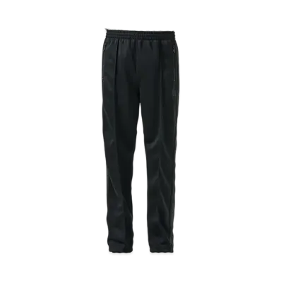 NEEDLES x STUDIOUS Exclusive Track Pant - Poly Smooth "Black"