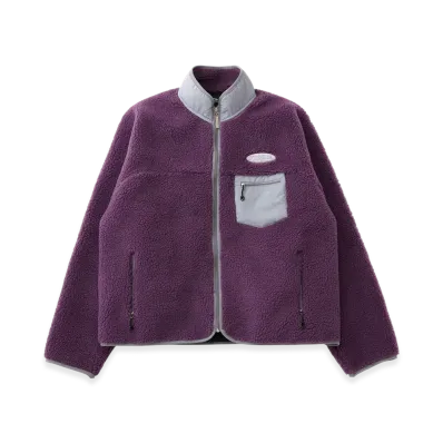 FEELS. Boa Fleece Zip Jacket "Purple"
