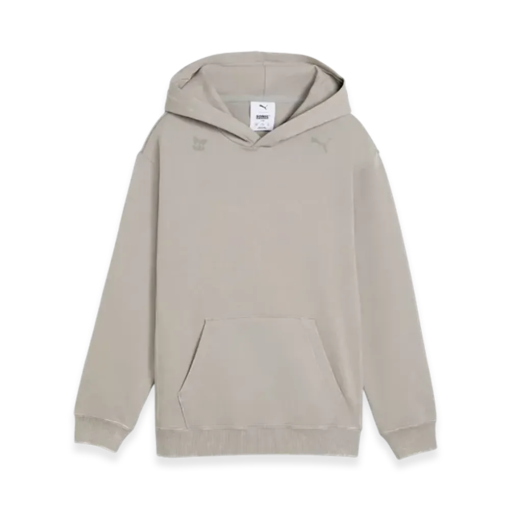 PUMA x SONIC Boys Relaxed Graphic Hoodie 128-164cm "Gray"