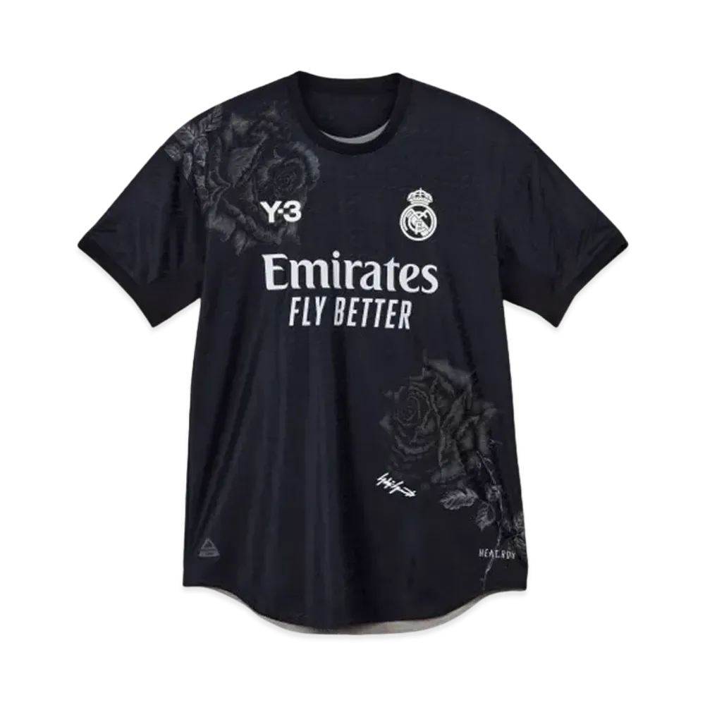 Y-3 Real Madrid 23/24 4TH Authentic Uniform "Black"