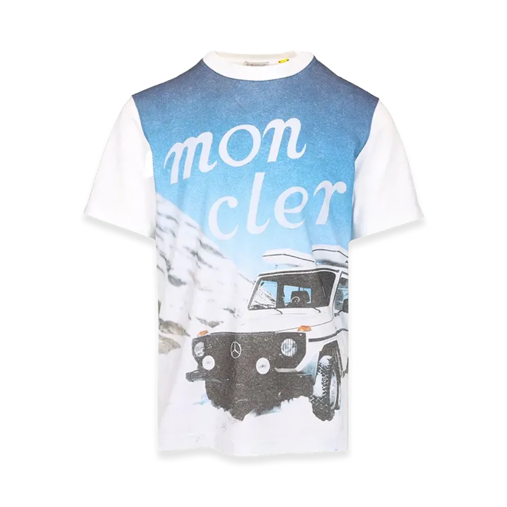 MONCLER Mercedes-Benz T-Shirt By Nigo "White"