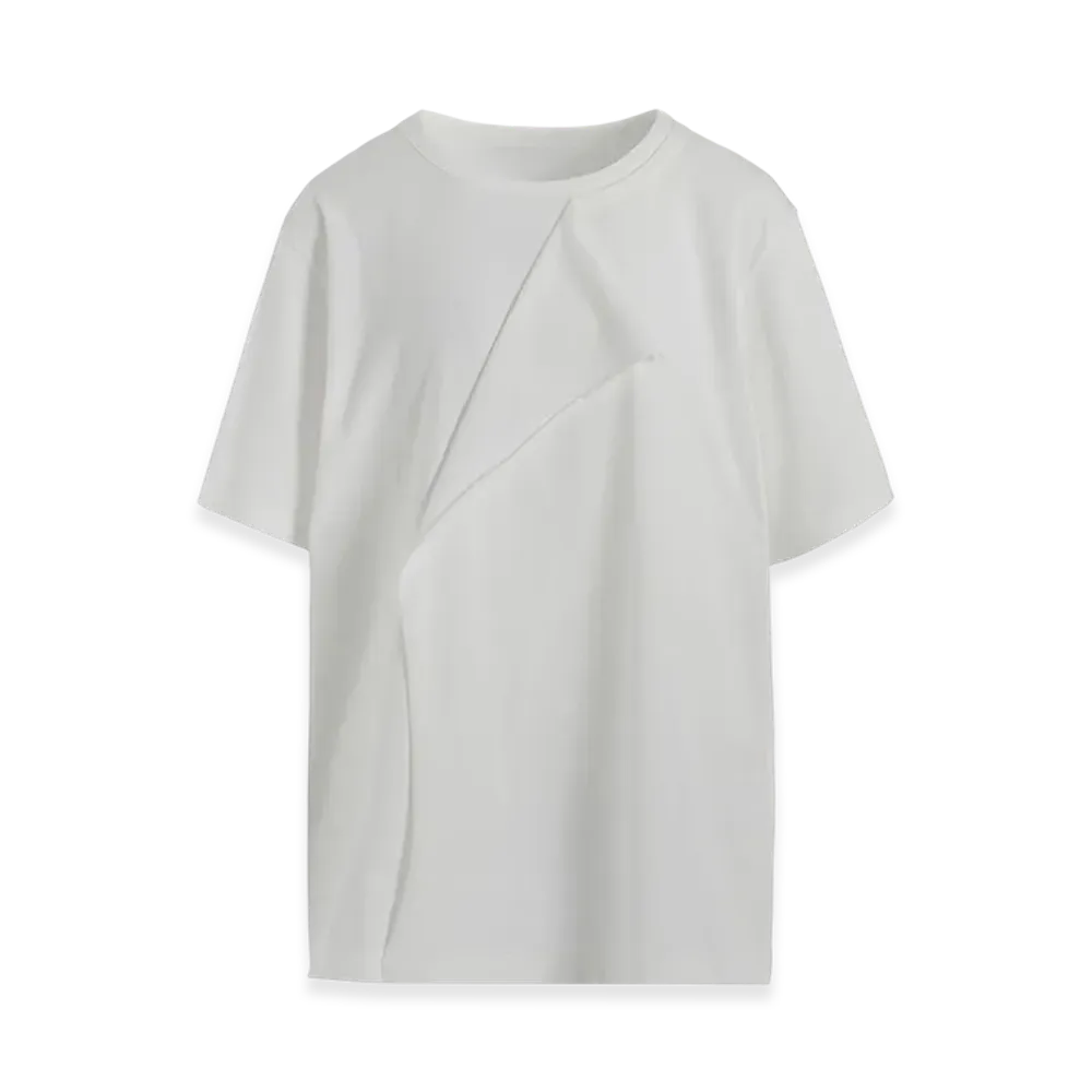 Ground Y Cotton Jersey Licking Short Sleeved T-Shirt "White"