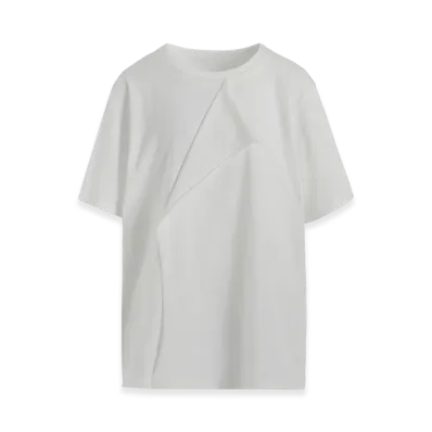 Ground Y Cotton Jersey Licking Short Sleeved T-Shirt "White"