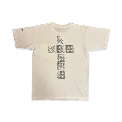 Chrome Hearts CH Plus Block Cross Back Print S/S T-Shirt "White"