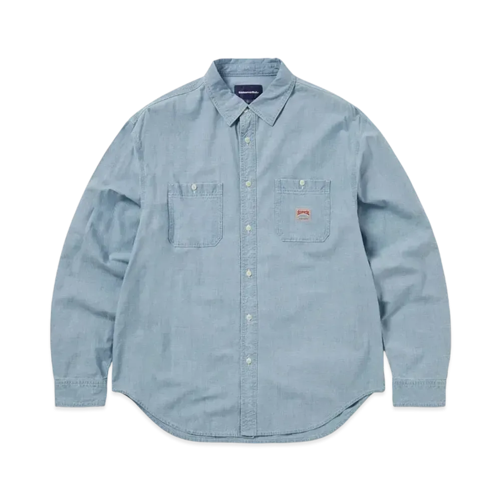 thisisneverthat Chambray Shirt "Blue"