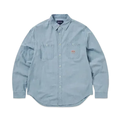 thisisneverthat Chambray Shirt "Blue"