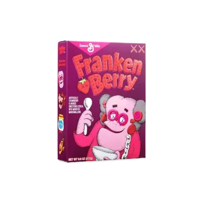 KAWS x Monsters Limited Edition Franken Berry "Pink"