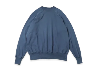 A.PRESSE Vintage Light Weight Sweatshirt "Blue"