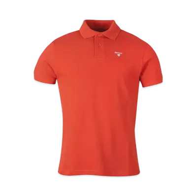 Barbour Logo Sport Polo Shirt "Red"