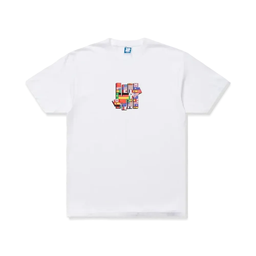 UNDEFEATED Global S/S Tee "White"