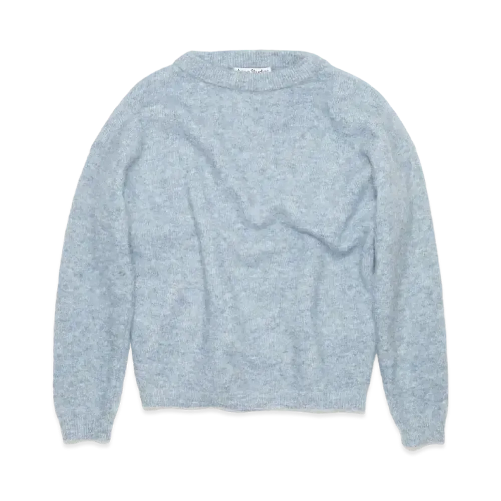 Acne Studios Wool Mohair Sweater "Denim Blue"